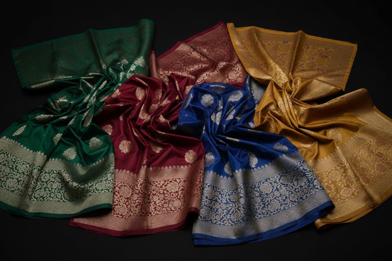 Tanchoi Sarees