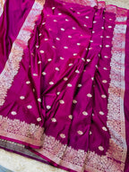 Stunning Banarasi Mashru Katan Silk Suit Set